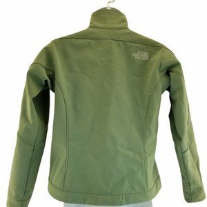 The North Face Womens Apex Green  Soft Shell Full